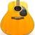 FENDER STARCASTER Solid Wood Acoustic Guitar 4 thumbnail