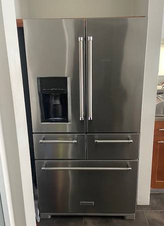 Kitchen Aid 5 door refrigerator 1