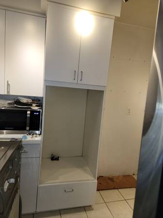 High Cabinet for 27" Oven/Microwave  NICE! 1