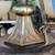 GORGEOUS 6 LT ORNATE Chandelier ALABASTER, BRASS & METAL HEAVY 10 thumbnail