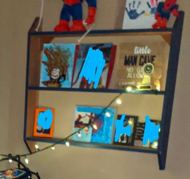 Handmade wall shelf 1