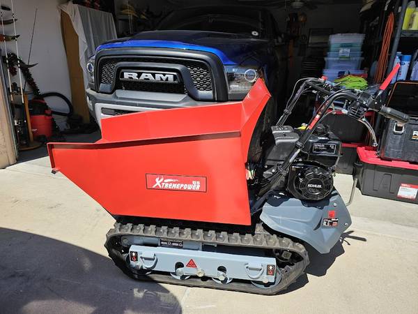 like NEW Powered Gear/Walk behind/Tracked Hydraulic Wheelbarrow 1