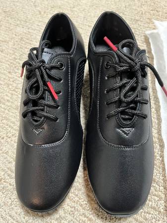 Brand New Women’s salsa dance shoes-suede sole 1