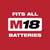 Milwaukee M18 FUEL Lithium-Ion Brushless Cordless 2 Gal Compressor New 9 thumbnail