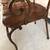 Vintage Chair Solid Metal Frame Solid Wood Seat Back 3 thumbnail
