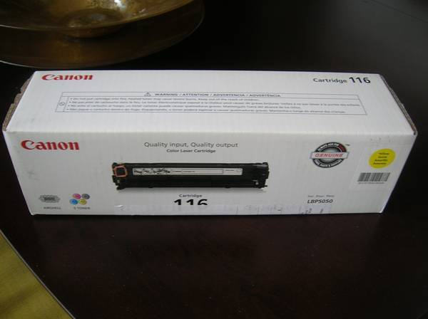 Canon Original 116 Toner Cartridge - Black 1