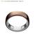 Oura smart ring WITHOUT CHARGER size 6 womens 2 thumbnail