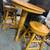 Solid Wood Pub Table with 2 Stools 7 thumbnail