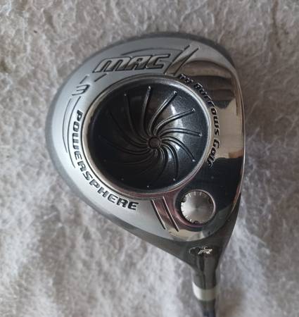 Burrows MAC Powersphere RH, #3 Fairway Wood R-Flex Graphite Shaft.. LN 1