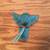 Turquoise Angel Metal Decor Ornament ~ Southwest 3 thumbnail