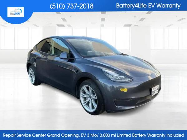 2021 Tesla Model Y Long Range Sport Utility 4D 1