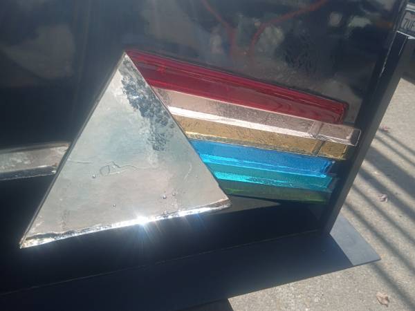 Pink Floyd Glass Sculpture 1