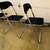 Mid Century MODERN Vintage Folding ITALIAN Chairs, 1970's, Set of 4 19 thumbnail