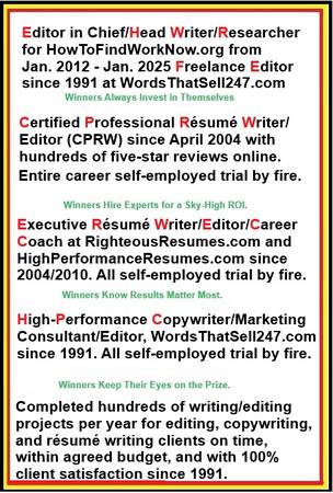 Veteran Expert Editor, Business Editor, Content Editor, eBook Editor 1