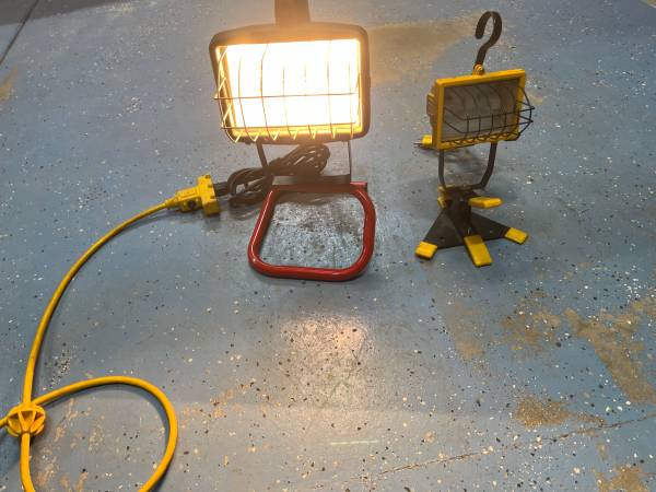 Halogen work lights 1