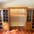 Lighted Entertainment Center Wall System – Glass Display & Bookcases 1 thumbnail