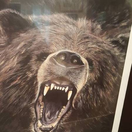 ART- “What's your Point” Stover Limited Edition Bear Print 1