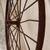 *Antique Wrought Iron Metal Wagon Wheel - Wire Spoke Iron Rims 3 thumbnail