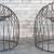 Mid Century Iron Bubble Chairs - A Pair 3 thumbnail