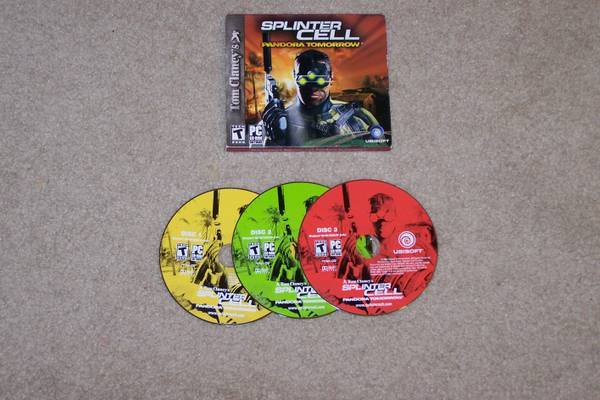 Computer Game - Tom Clancys Splinter Cell Pandora Tomorrow 1