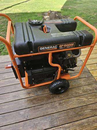 Generac GP15000E generator 1