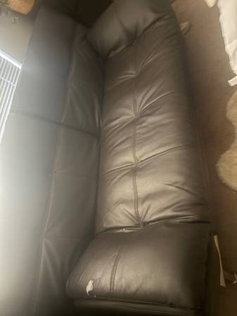 Leather Futon 1