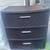Indoor Outdoor Weatherproof storage Small 3 Drawer Dresser Perfect For Entertain 1 thumbnail