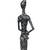 Cast Aluminum Modernist Figure Sculpture – 18.5" – Giacometti Style 11 thumbnail