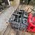 Skid steer hydraulic adjustable forks 2 thumbnail