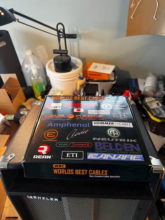 Canare 6' speaker cables 1