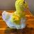 RARE Vintage Custom Stuffed Toy Company Duck with Wind Up Music Box 2 thumbnail