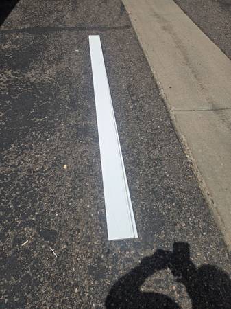 Primed Mdf baseboards 86 ft total 
Grand Elegance profile 1