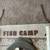 Rustic FISH CAMP wall hanging decore Man Cave 5 thumbnail