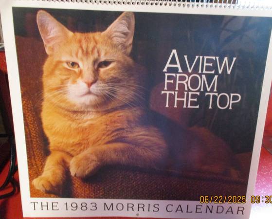 1983 Morris Calendar 1
