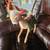 Rare, Vintage Annalee 20" Standing Female Reindeer 2 thumbnail