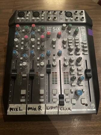 SSL 6 summing mixer 1