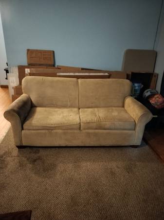 White to cushion hide a bed couch 1