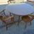 Vintage Ethan Allen Solid Rock Maple Dining Table and 6 Chairs 3 thumbnail