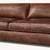 *** RH Restoration Hardware MAXWELL LEATHER 2-CUSHION SOFA - Down 2 thumbnail