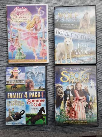 Set of Family Movies on DVD 1