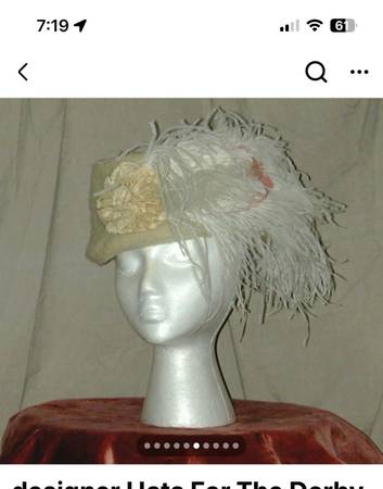 Sombreros vintage de diseñador - $250 (Upper West Side)63471464051587123