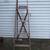 2 rustic wooden stepladders 4 thumbnail