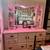 Shabby chic/ farmhouse style pink dresser and night stands 1 thumbnail
