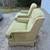 PROJECT: Midcentury Green Wingback Arm Chairs Lounge Chairs - A Pair 12 thumbnail