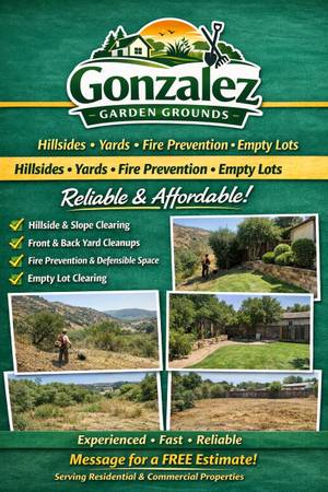 Hillside & Yard Cleanup | Fire Prevention | Free Estimates 1