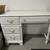 Solid wood Bassett white desk 1 thumbnail