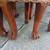Like new 1960s Asian 7-piece Hand Carved Tea Coffee Table + Stools Set 17 thumbnail