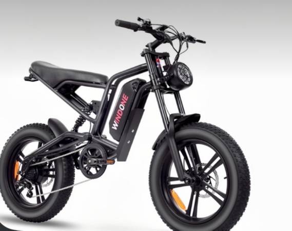 BRAND NEW Windone E2 Fat Tire E-Bike - Fully Assembled (0 Miles!!) 1