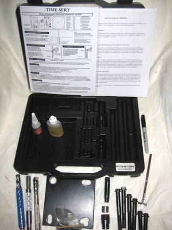 M12x1.75 Head Bolt (block threads) Repair Kit - pd $470 new; used ONCE 1