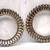 Silver bangles Pair Set Two Statement circa 1925 Antique 7 thumbnail